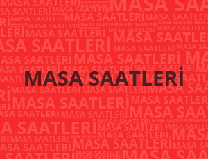 Masa Saatleri - Promosyon